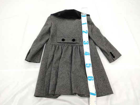 GUCCI Velvet Collar Double-Breasted Coat Size 36
