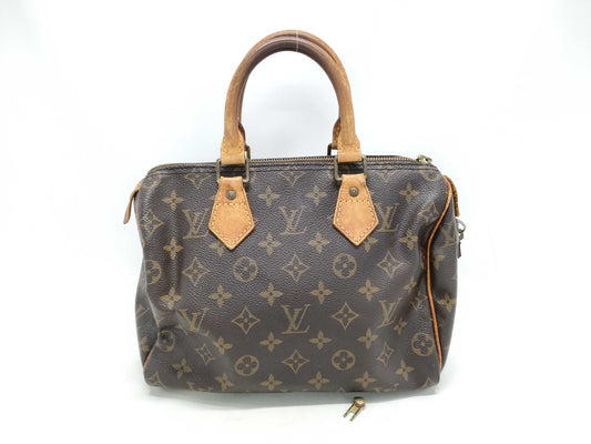 LOUIS VUITTON Monogram M41109 Speedy 25 Handbag