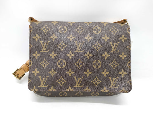 LOUIS VUITTON Monogram M51388 Musette Tango Shoulder Bag