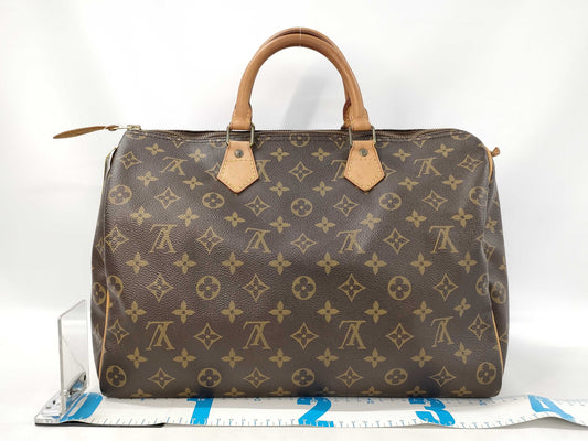 LOUIS VUITTON Monogram Speedy 35 Boston Bag
