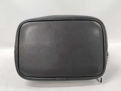 COACH Leather Shoulder Bag with Scarf