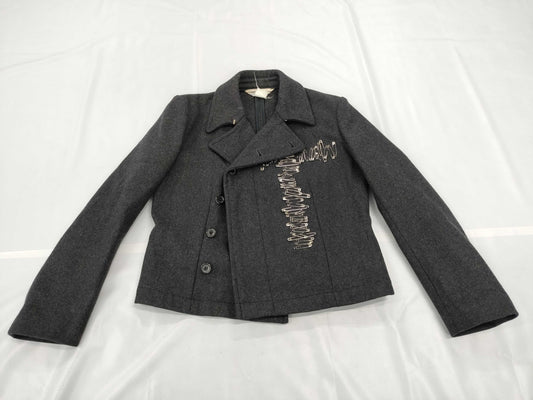 COMME des GARCONS Safety Pin Cloth Wool Jacket