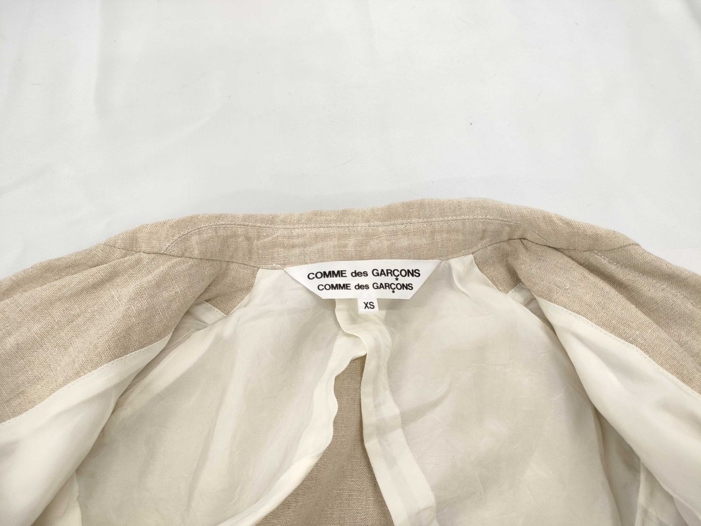 COMME des GARCONS Linen Jacket AD2014 Jacket