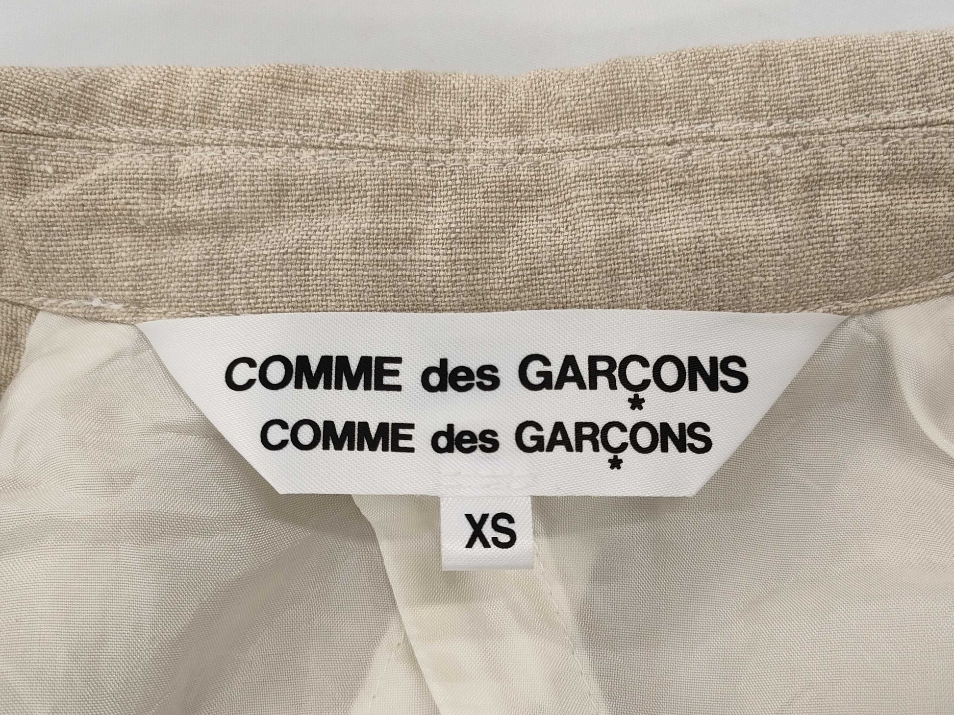 COMME des GARCONS Linen Jacket AD2014 Jacket