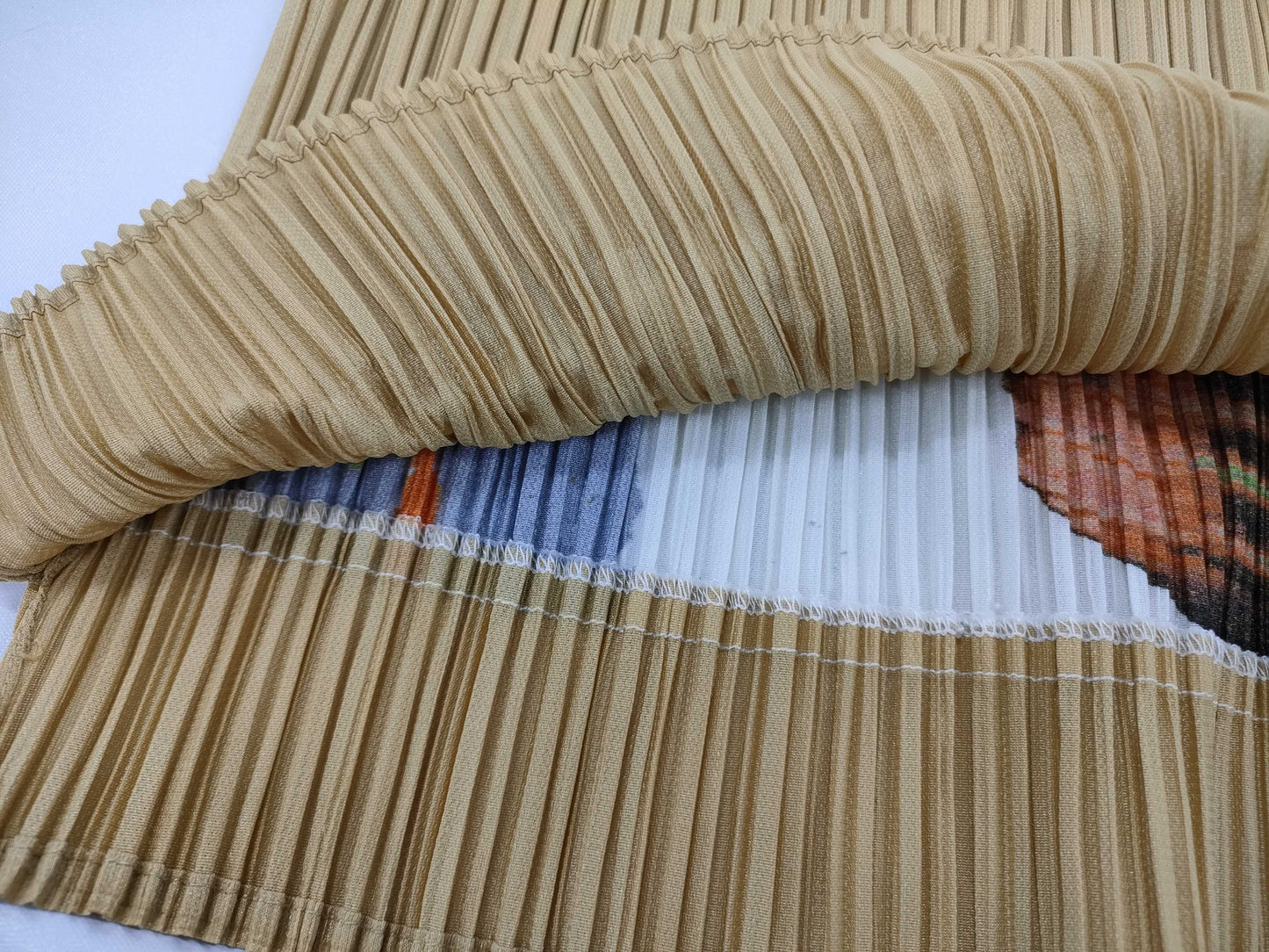 ISSEY MIYAKE Pleats Please patterned tank top