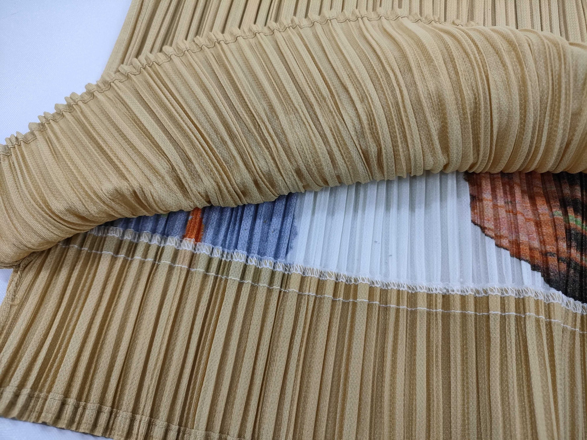 ISSEY MIYAKE Pleats Please patterned tank top