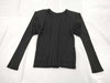 ISSEY MIYAKE Pleats Please Black Cardigan