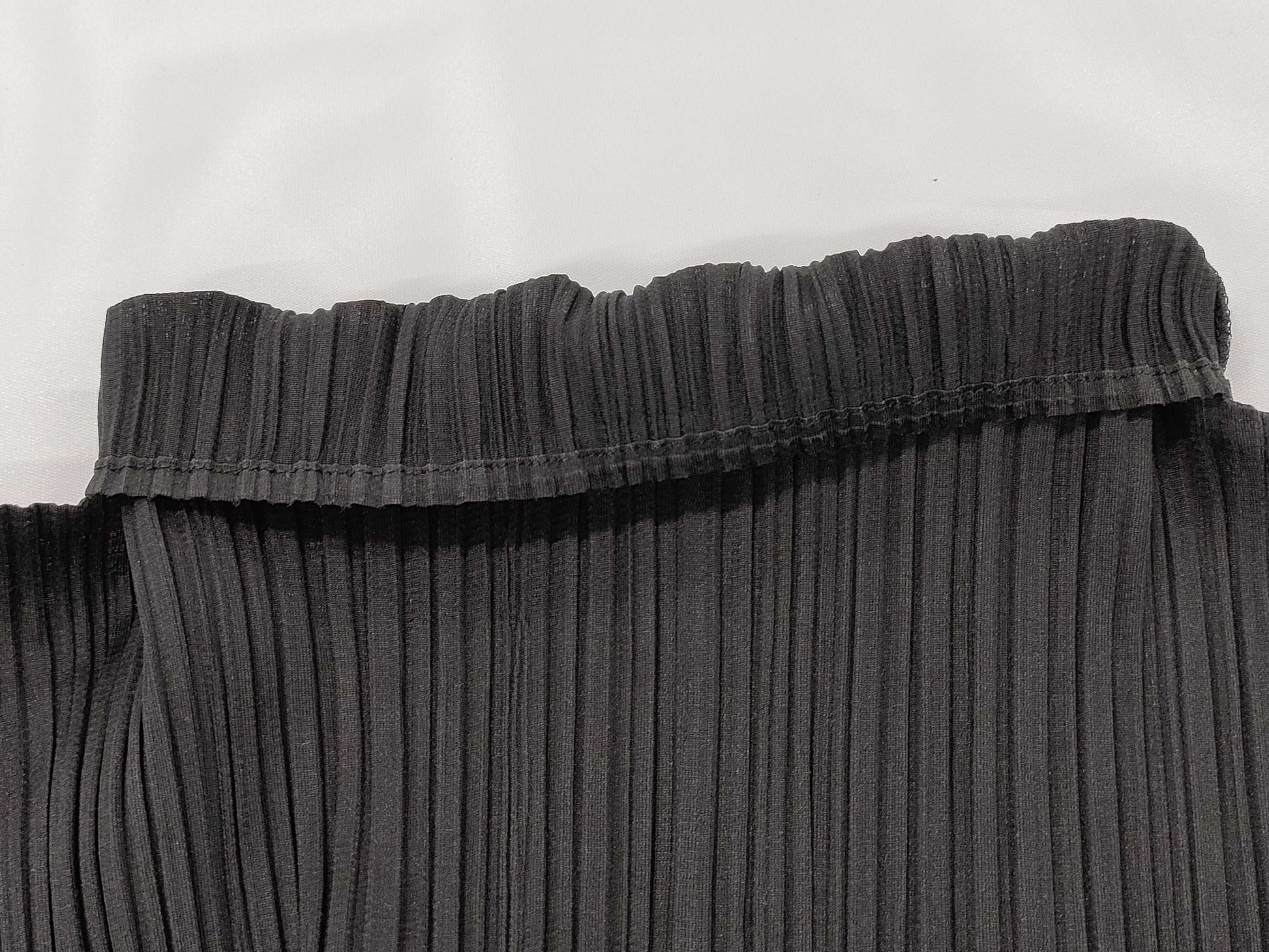ISSEY MIYAKE black long-sleeved top