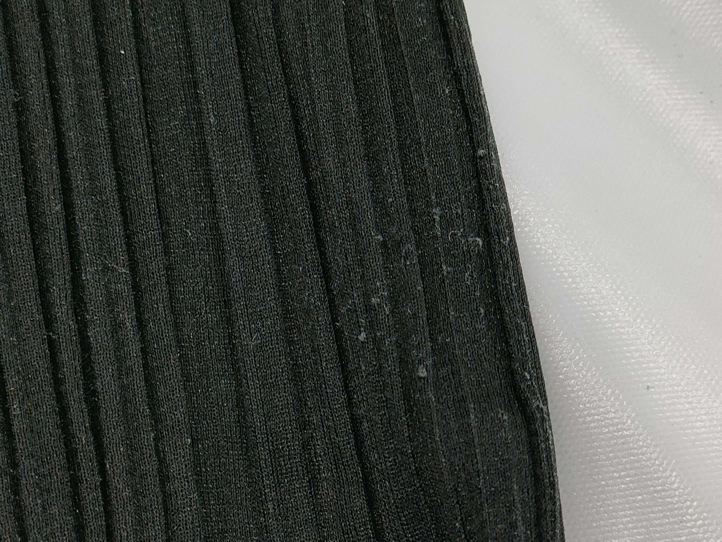 ISSEY MIYAKE black long-sleeved top