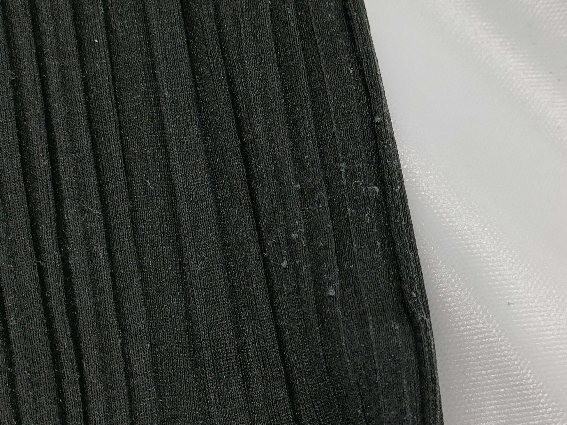 ISSEY MIYAKE black long-sleeved top