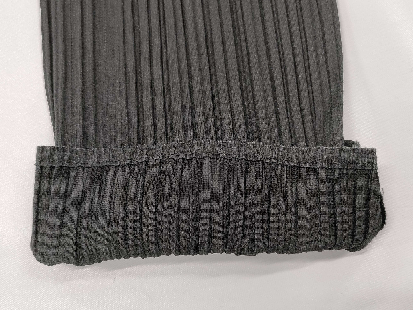 ISSEY MIYAKE black long-sleeved top