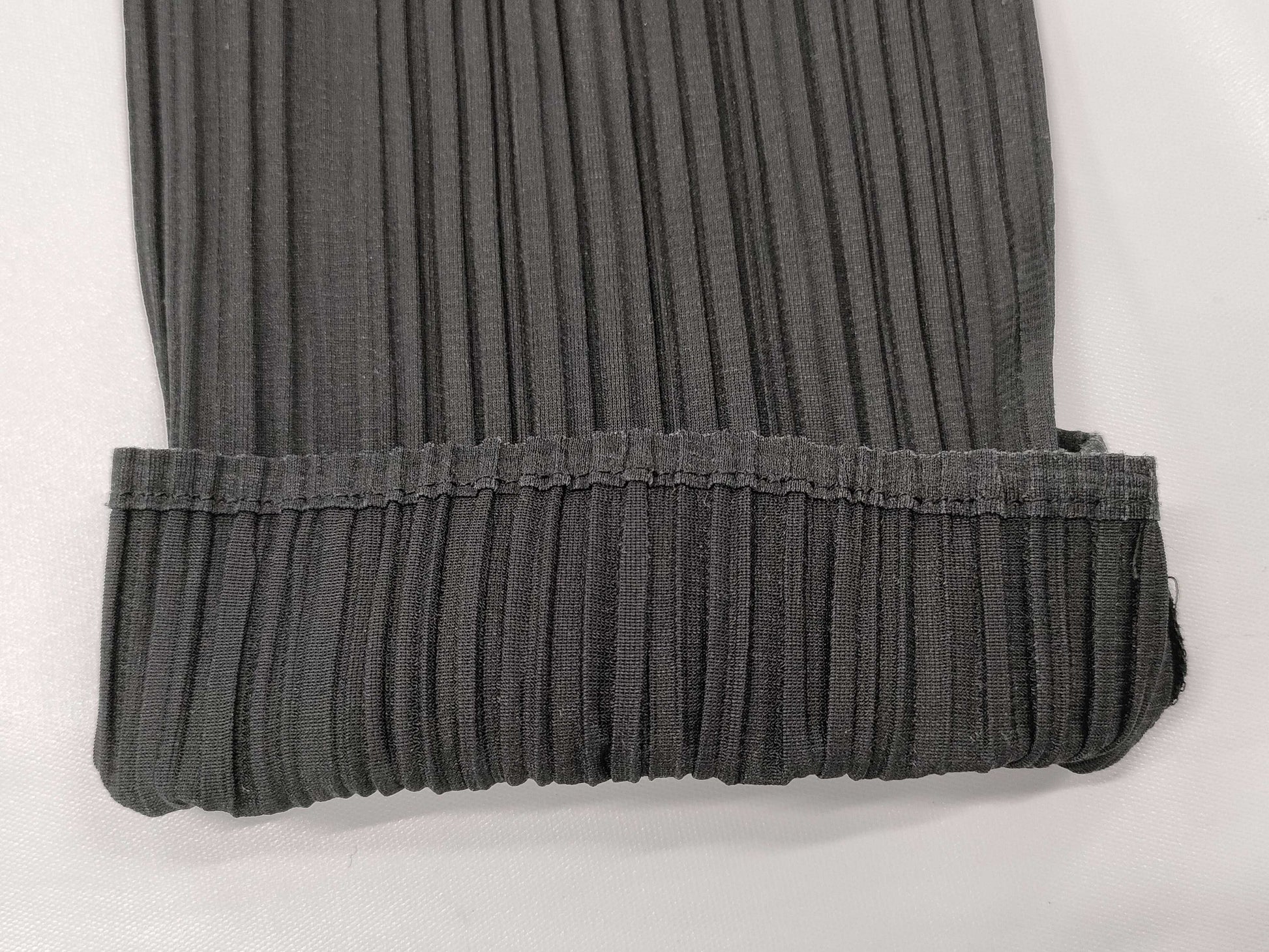 ISSEY MIYAKE black long-sleeved top