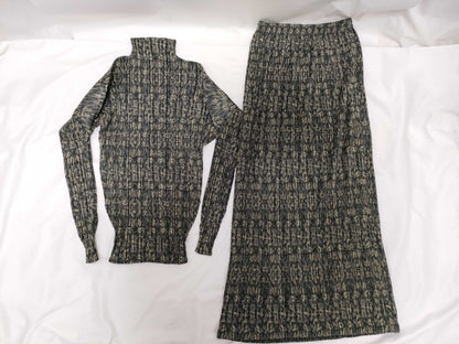 ISSEY MIYAKE Pleated Pleated Set Other Apparel