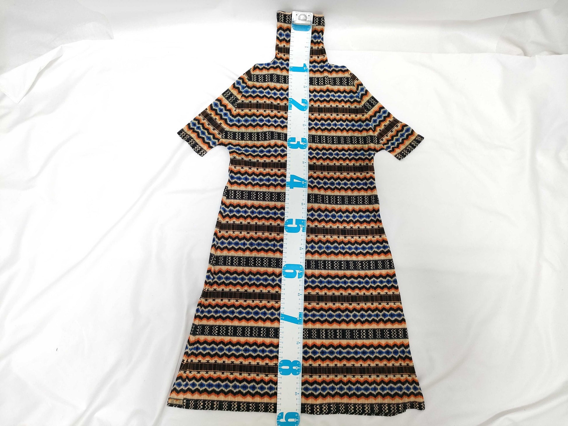 ISSEY MIYAKE Pleated Dress, All-Over Print Dress