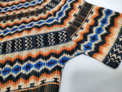 ISSEY MIYAKE Pleated Dress, All-Over Print Dress