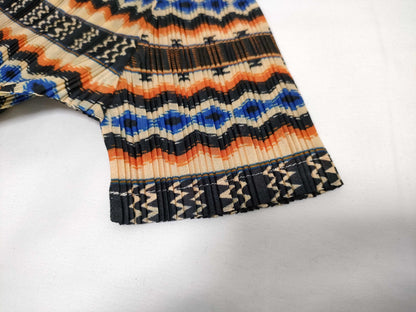 ISSEY MIYAKE Pleated Dress, All-Over Print Dress