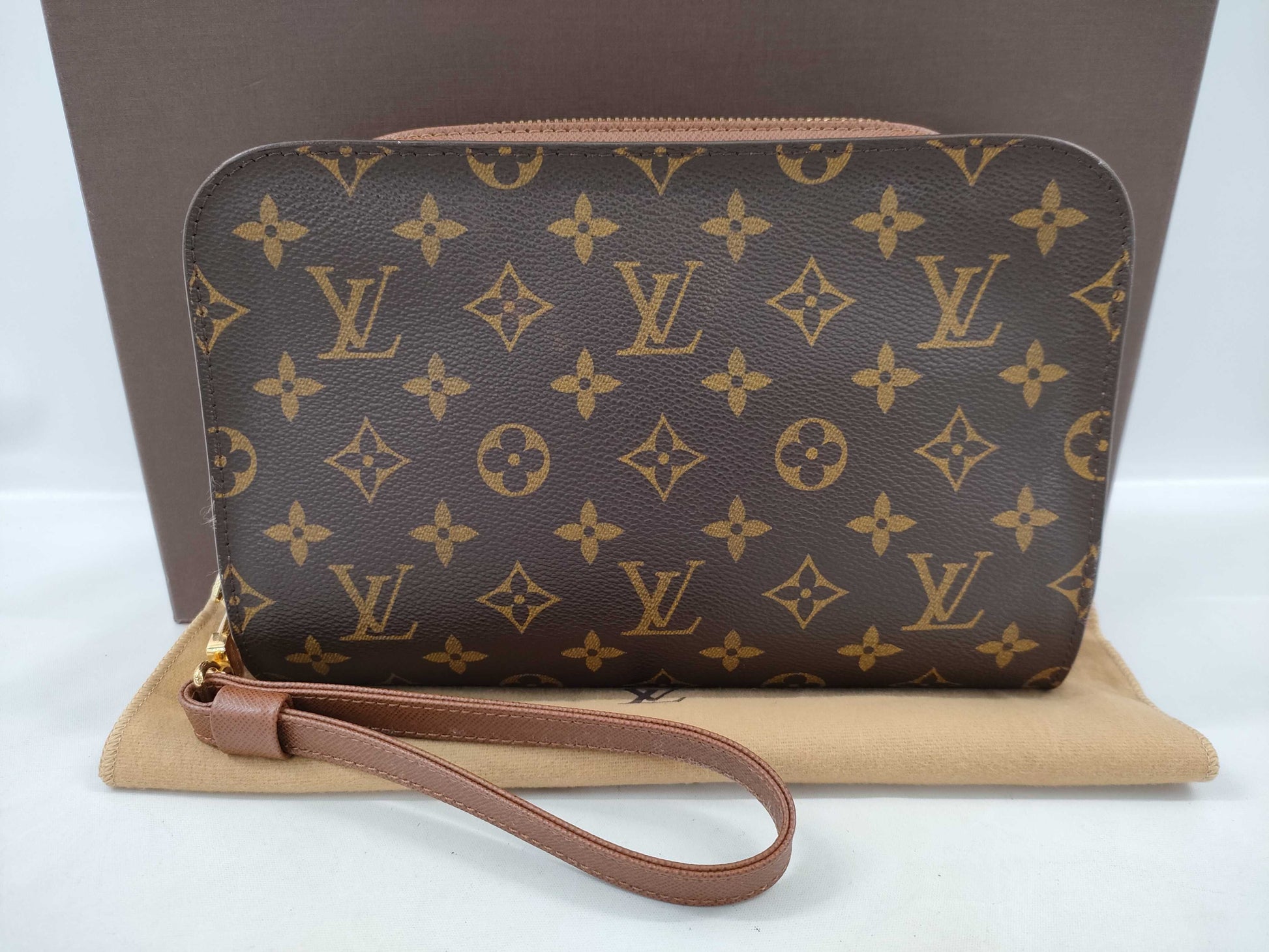 LOUIS VUITTON Monogram Orsay Second Bag