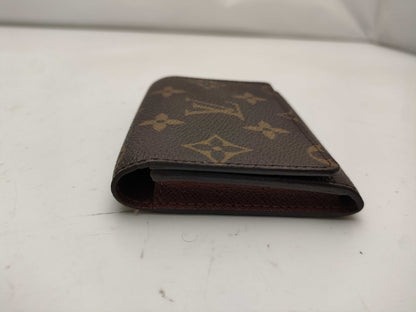 LOUIS VUITTON Monogram M63801 Envelope Carte de Visite Wallet