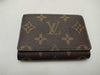 LOUIS VUITTON Monogram M63801 Envelope Carte de Visite Wallet