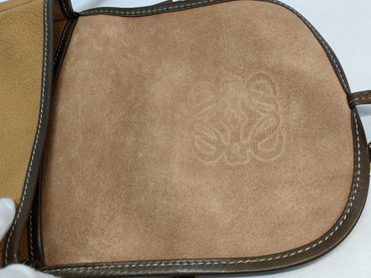 LOEWE Leather Shoulder Anagram Shoulder Bag