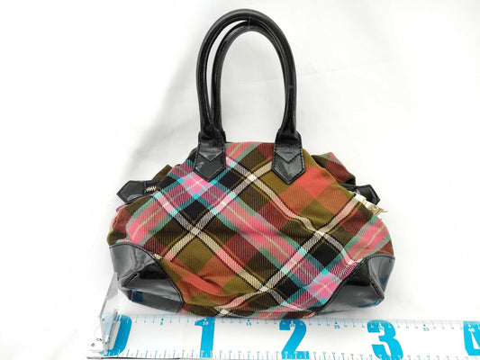  Vivienne Westwood Vivienne Westwood / Checked Handbag Handbag
