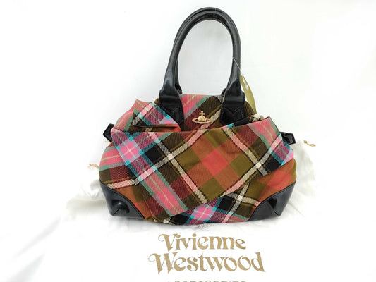  Vivienne Westwood Vivienne Westwood / Checked Handbag Handbag