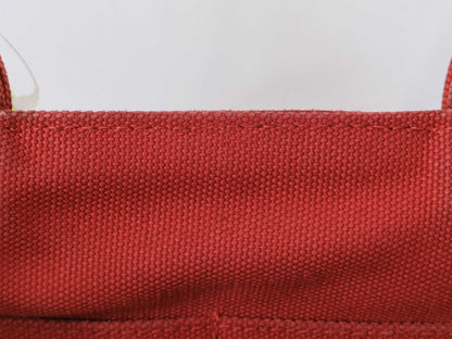 PRADA Bejeweled Canapa Canvas Handbag