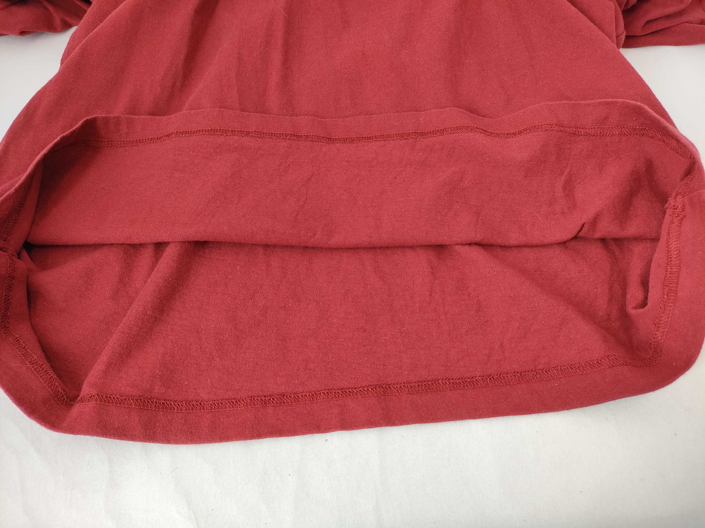BALENCIAGA BB Balenciaga Short Sleeve T-Shirt with Logo, Red, Size XS