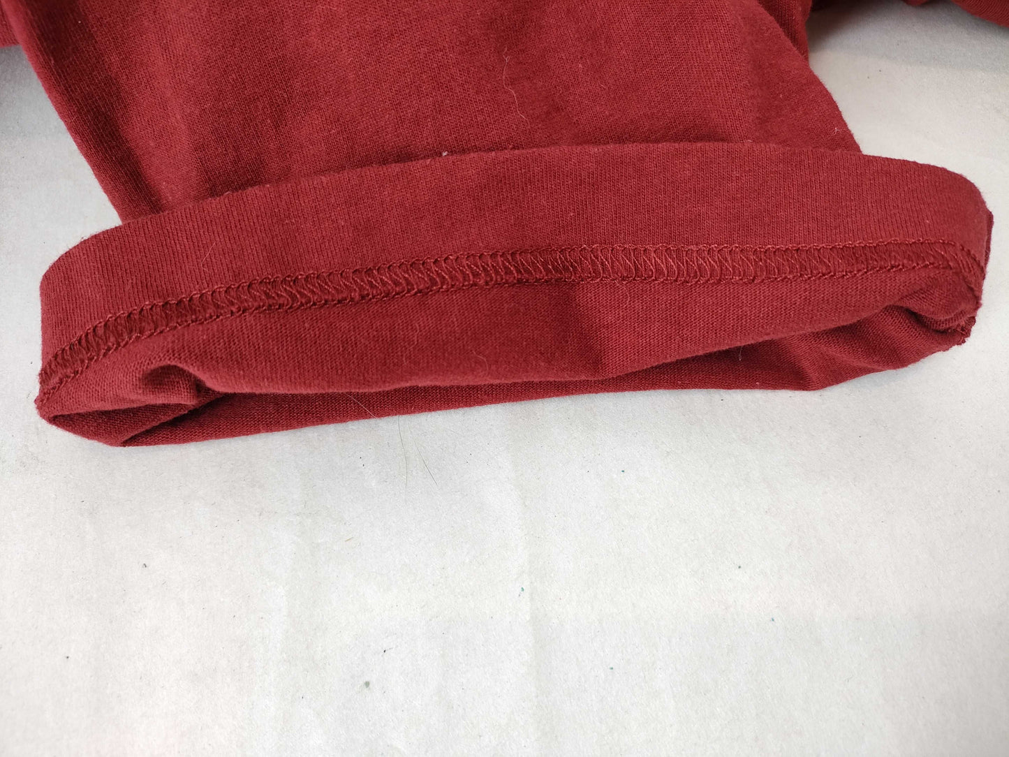 BALENCIAGA BB Balenciaga Short Sleeve T-Shirt with Logo, Red, Size XS