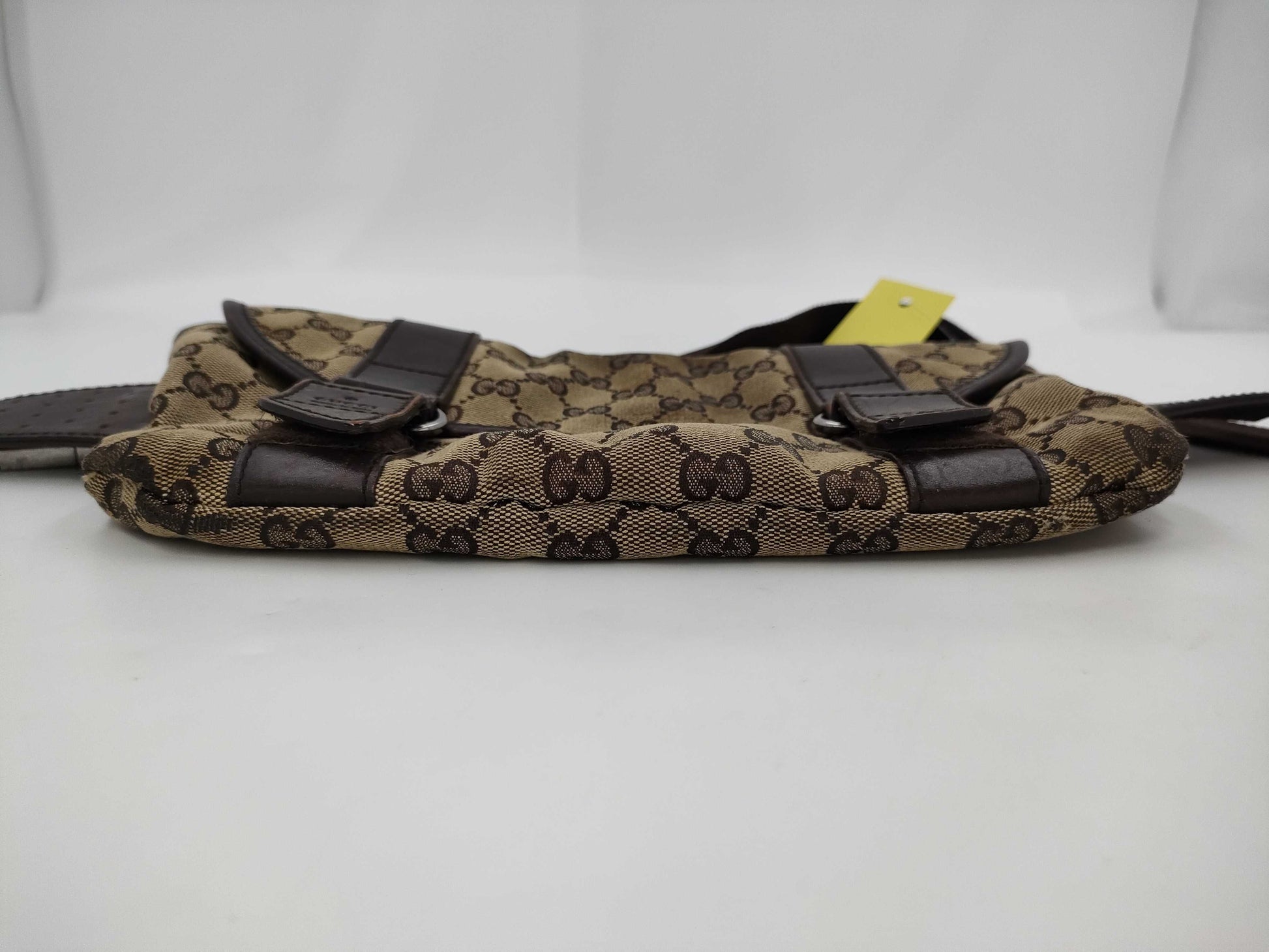 GUCCI GG Canvas 145851 492695 Waist Bag Body Bag Shoulder Bag