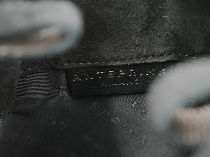 ANTEPRIMA Drawstring Double Leather Shoulder Bag