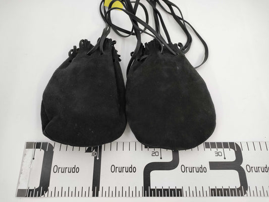 ANTEPRIMA Drawstring Double Leather Shoulder Bag
