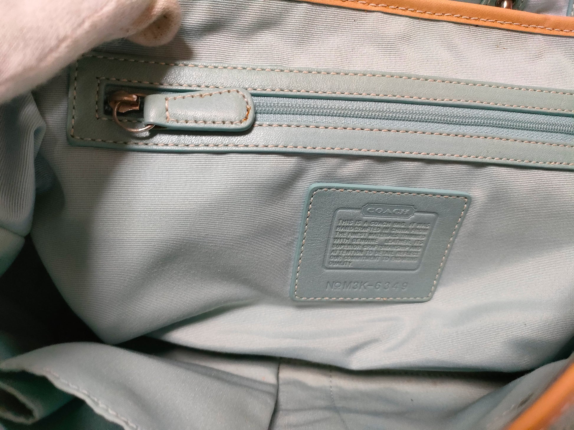 COACH Mini Signature Handbag Handbag