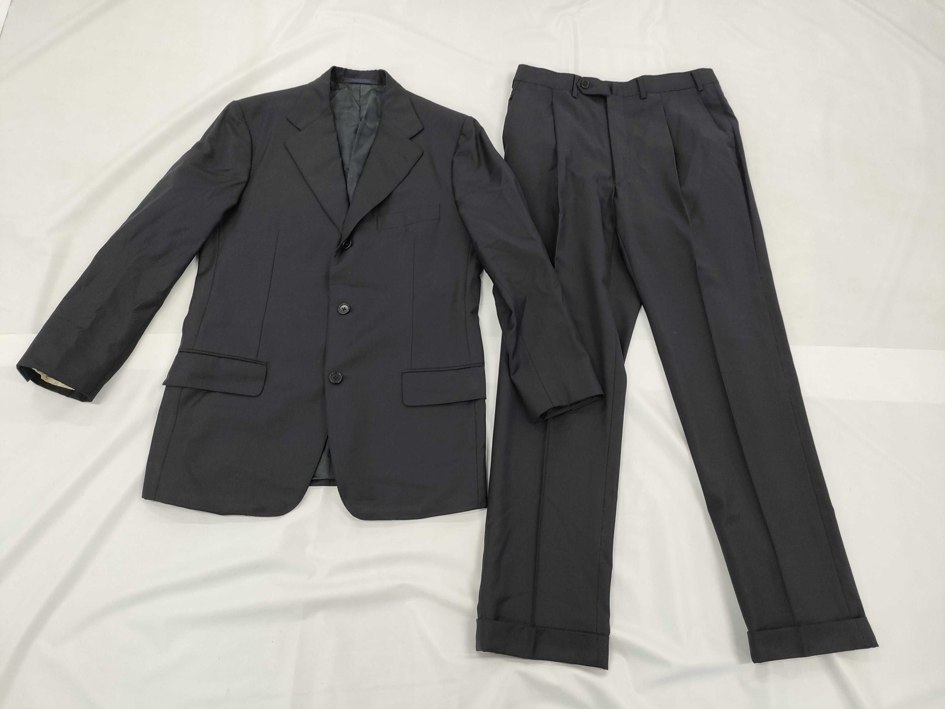 Isaia Suit Navy Jacket