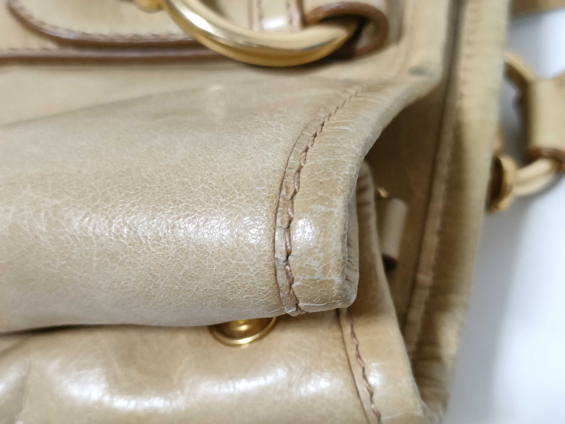 Miu Miu Leather 2-Way Handbag