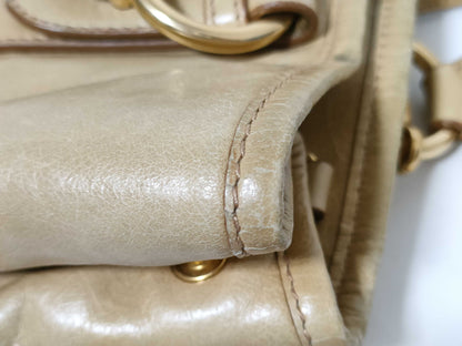 Miu Miu Leather 2-Way Handbag