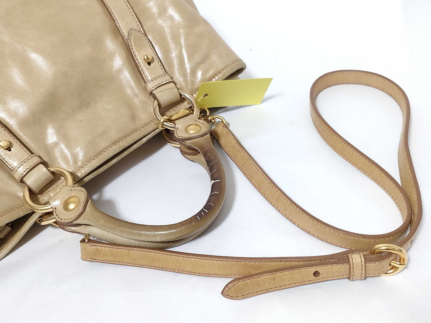 Miu Miu Leather 2-Way Handbag