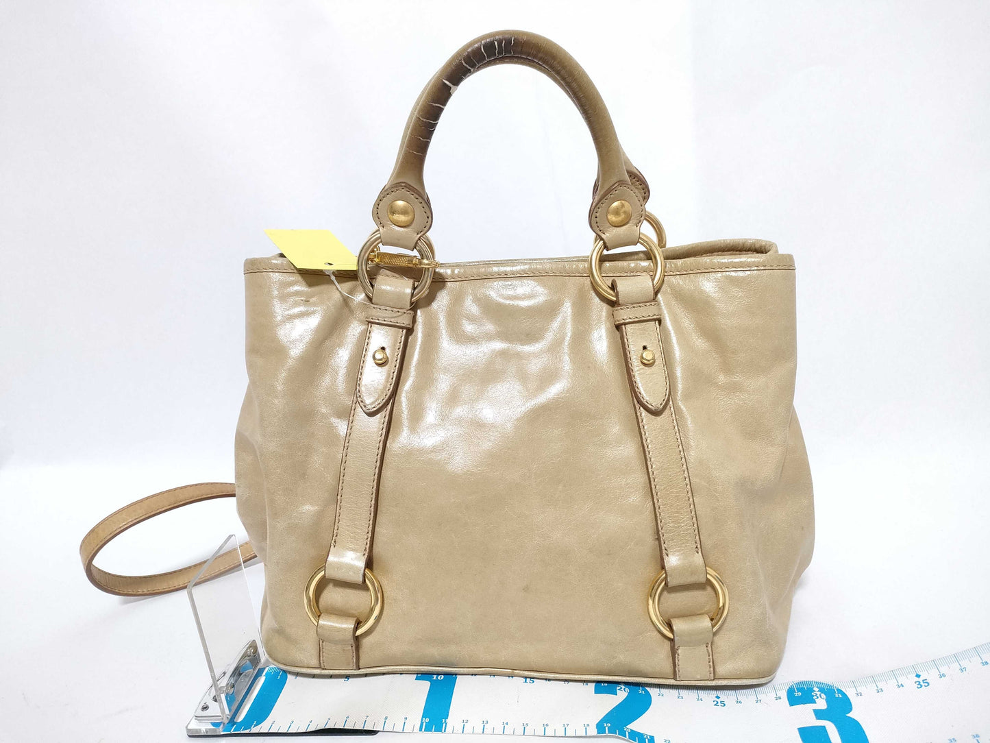 Miu Miu Leather 2-Way Handbag