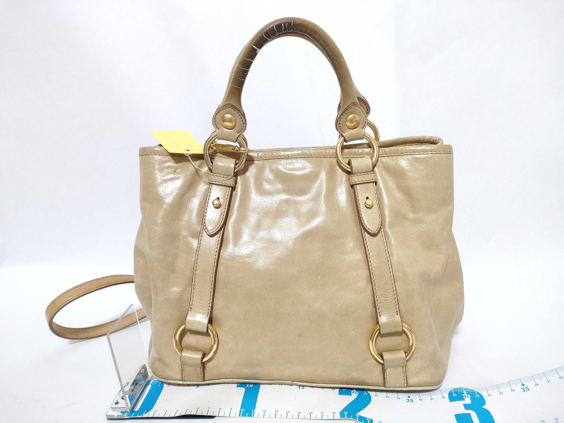 Miu Miu Leather 2-Way Handbag