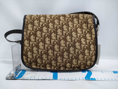Dior Trotter Vintage Logo Shoulder Bag