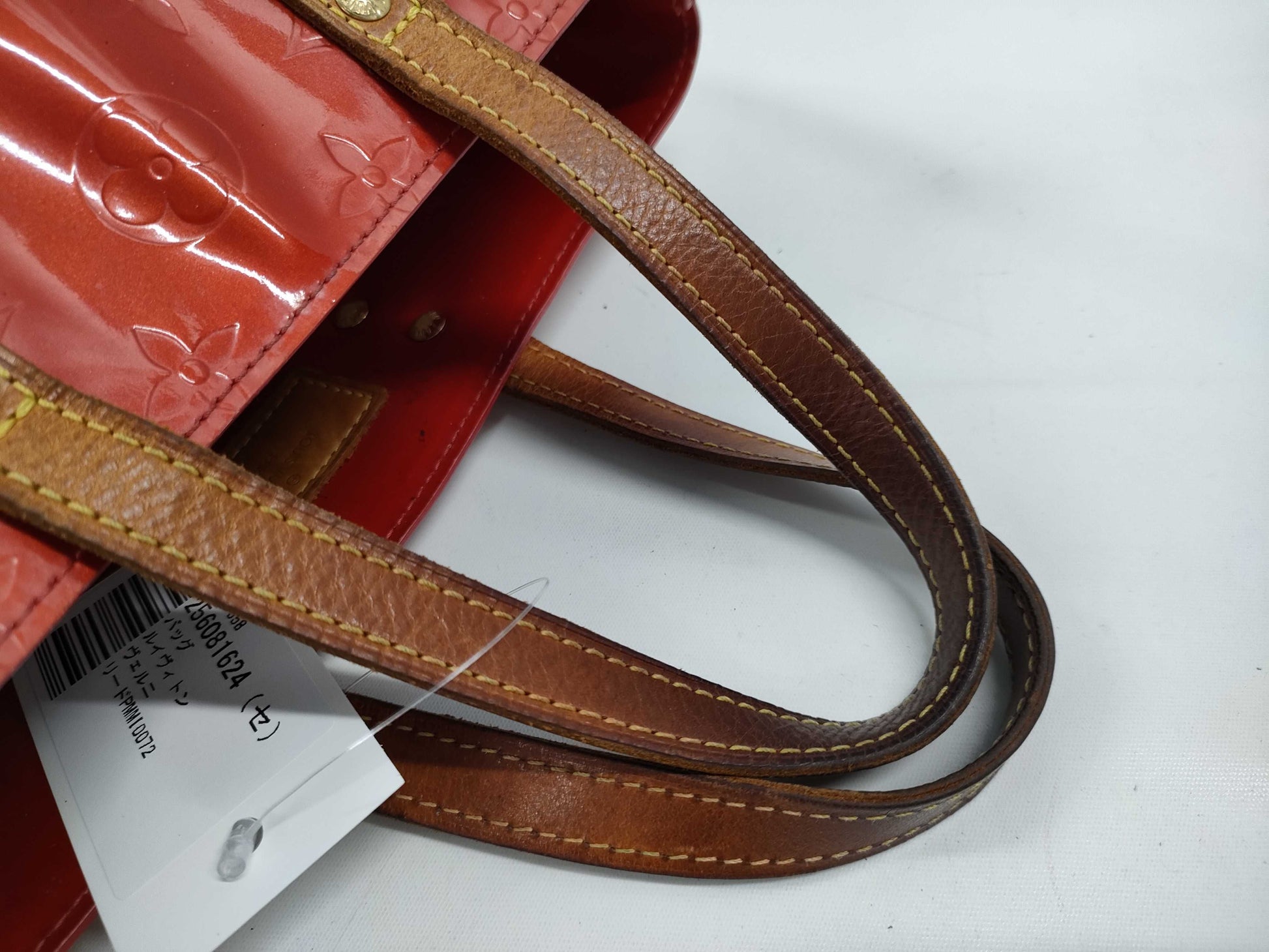 LOUIS VUITTON Vernis Reed PM Handbag
