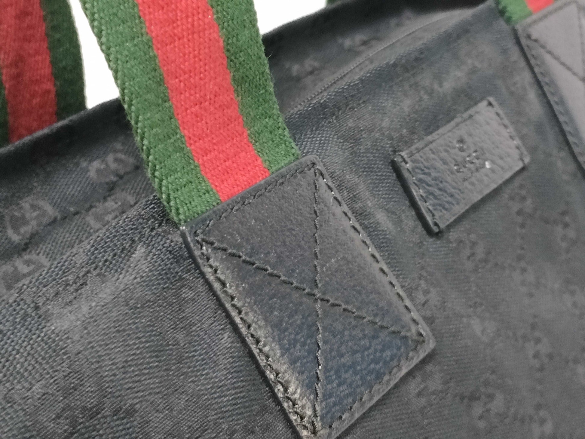 GUCCI GG Canvas Sherry 131230 Tote Bag
