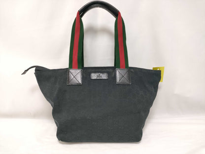 GUCCI GG Canvas Sherry 131230 Tote Bag