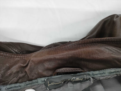 BEAMS Leather Jacket Jacket