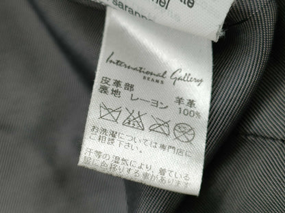 BEAMS Leather Jacket Jacket