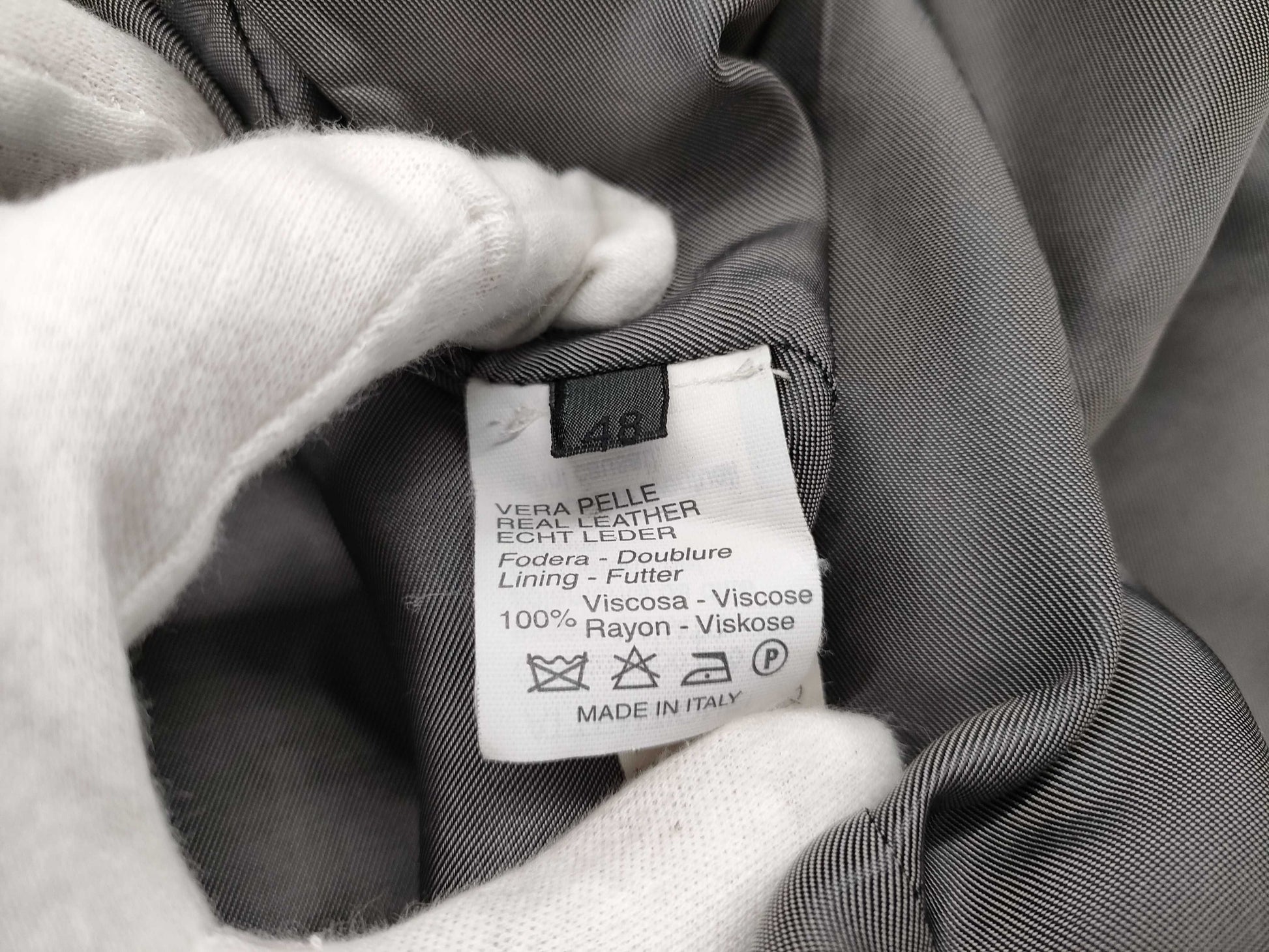 BEAMS Leather Jacket Jacket