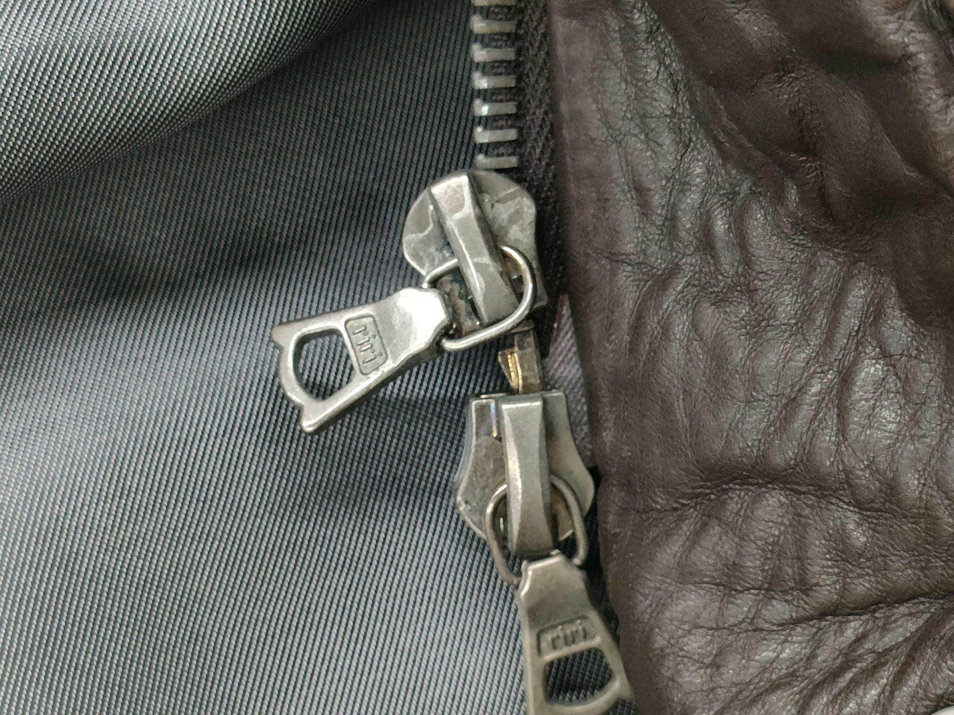BEAMS Leather Jacket Jacket
