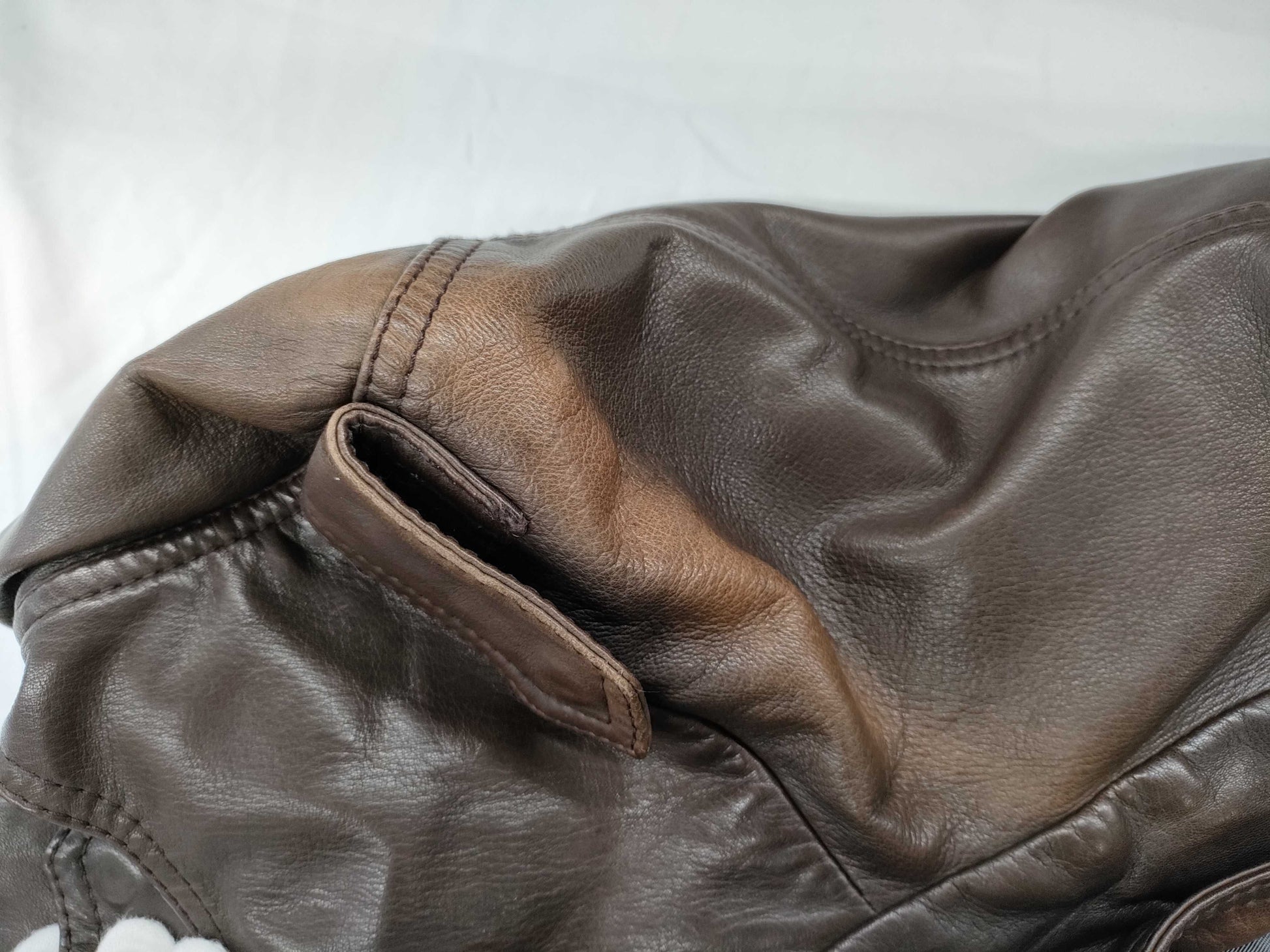 BEAMS Leather Jacket Jacket