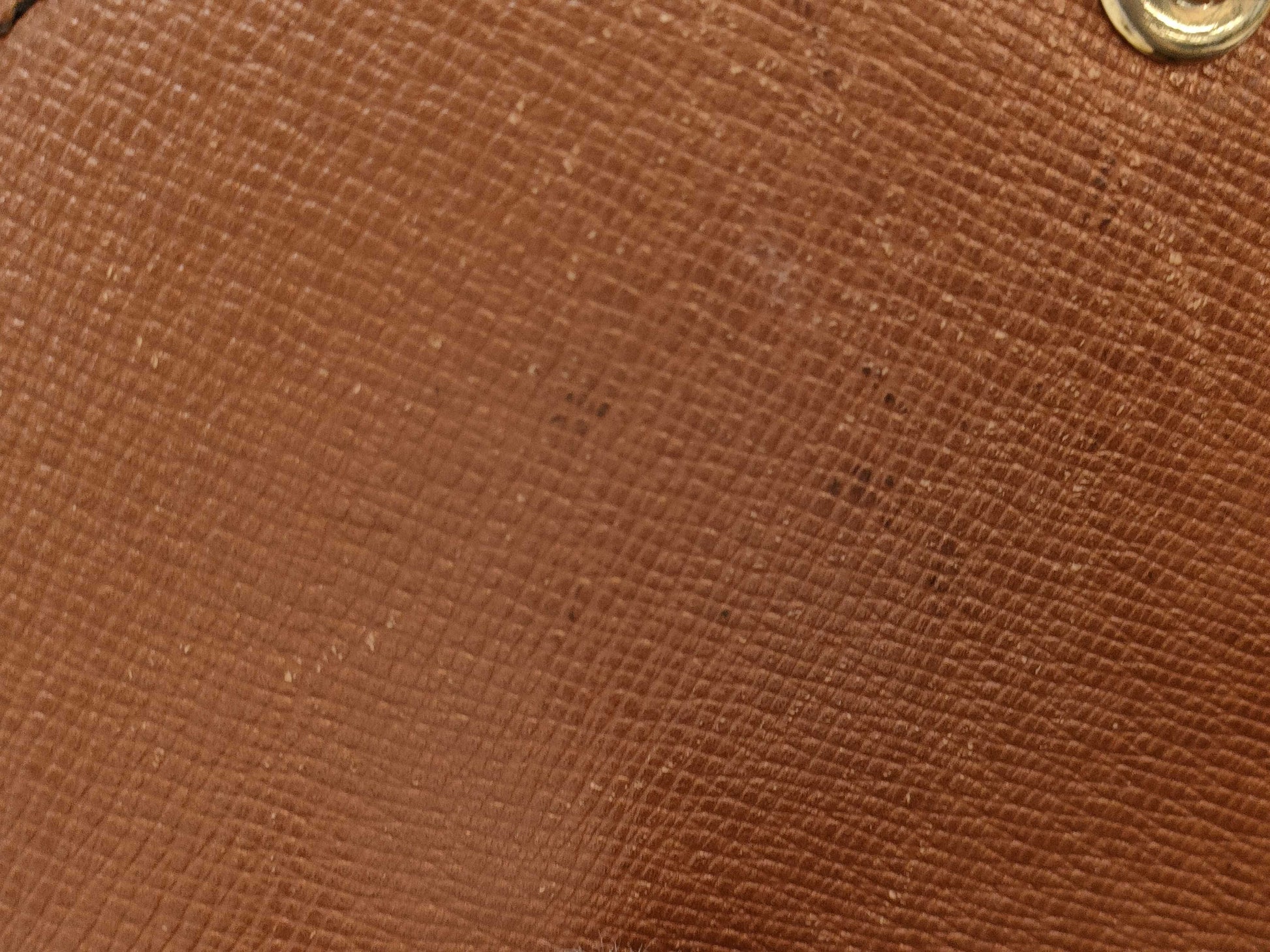 LOUIS VUITTON Monogram Saint-Cloud Shoulder Bag with Deteriorated Pockets