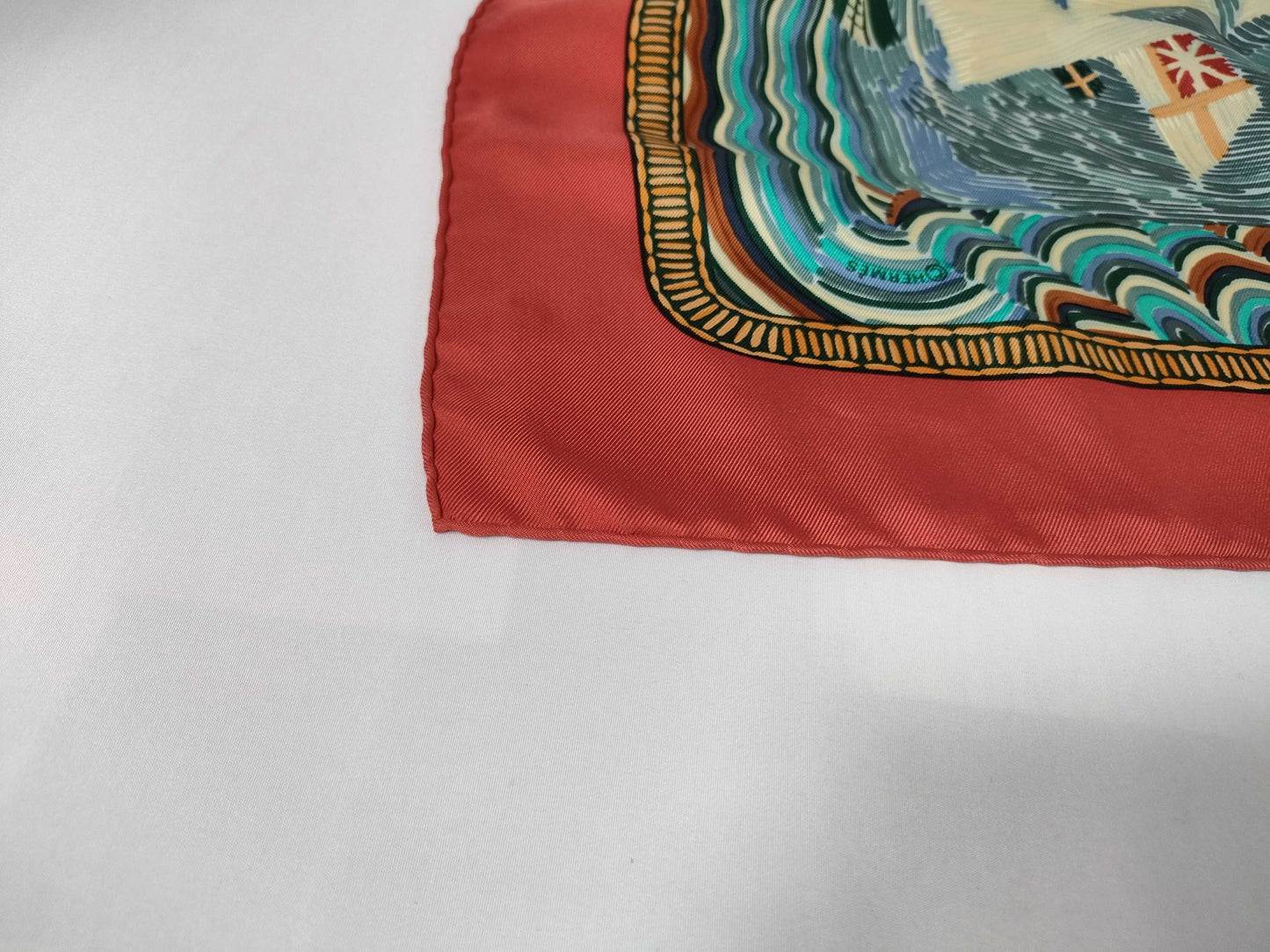HERMES Carre HENRY F SMITH SAILOR Scarf